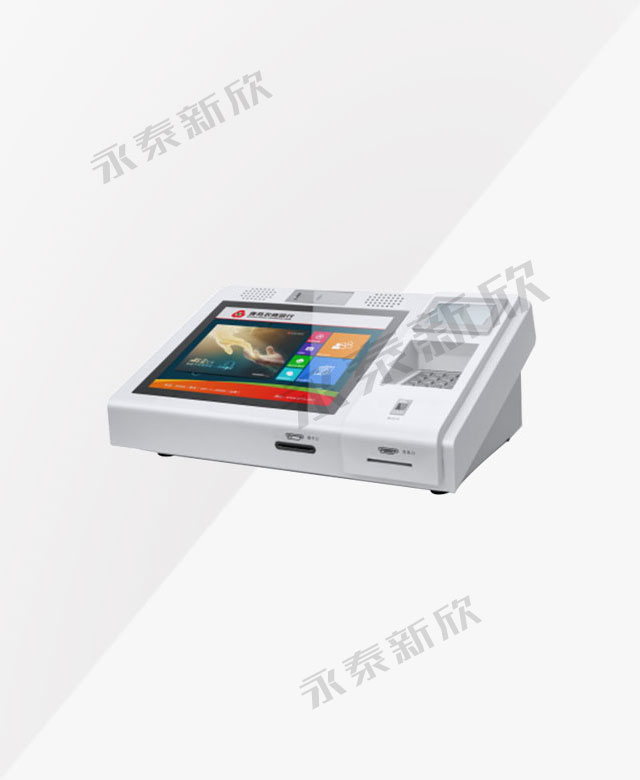 15寸臺(tái)式排隊(duì)填單一體機(jī)